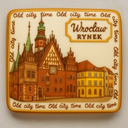 Ciastko lukrowane KAMIENICE WROCŁAW KWADRAT No.44 roz.L ręcznie robione