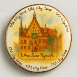 Ciastko lukrowane KAMIENICE WROCŁAW PAMIĄTKA KOŁO No.32 roz.L ręcznie robione
