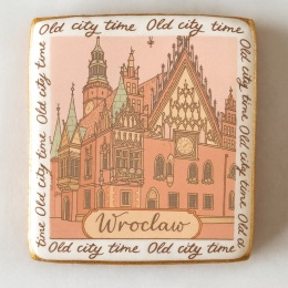 Ciastko lukrowane KAMIENICE WROCŁAW PION No.41 roz.L ręcznie robione
