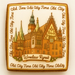 Ciastko lukrowane KAMIENICE WROCŁAW PION No.42 roz.L ręcznie robione