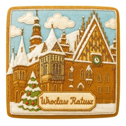 Ciastko lukrowane KAMIENICE WROCŁAW POZIOM No.36 roz.L ręcznie robione