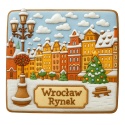 Ciastko lukrowane KAMIENICE WROCŁAW POZIOM No.37 roz.L ręcznie robione