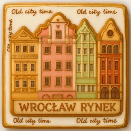 Ciastko lukrowane KAMIENICE WROCŁAW POZIOM No.38 roz.L ręcznie robione