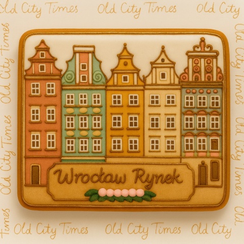 Ciastko lukrowane KAMIENICE WROCŁAW POZIOM No.39A roz.L ręcznie robione Ciastko lukrowane KAMIENICE WROCŁAW POZIOM No.39A roz.L ręcznie robione