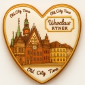 Ciastko lukrowane KAMIENICE WROCŁAW SERCE No.44 roz.L ręcznie robione