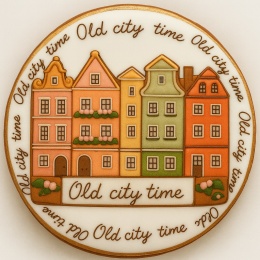 Ciastko lukrowane KAMIENICE WROCŁAW KOŁO No.52 roz.XL ręcznie robione