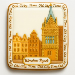 Ciastko lukrowane KAMIENICE WROCŁAW KWADRAT  No.62 roz.XL ręcznie robione