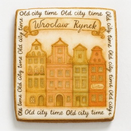 Ciastko lukrowane KAMIENICE WROCŁAW PION No.49 roz.L ręcznie robione