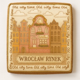 Ciastko lukrowane KAMIENICE WROCŁAW PION No.59 roz.L ręcznie robione