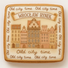 Ciastko lukrowane KAMIENICE WROCŁAW POZIOM No.53 roz.L  ręcznie robione
