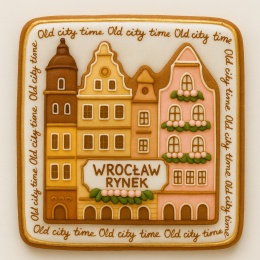 Ciastko lukrowane KAMIENICE WROCŁAW POZIOM No.54 roz.L ręcznie robione