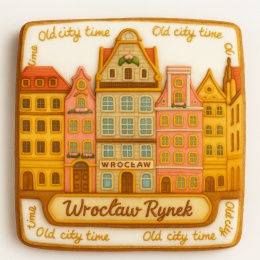 Ciastko lukrowane KAMIENICE WROCŁAW POZIOM No.55 roz.L ręcznie robione