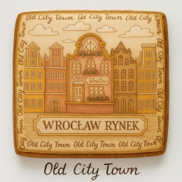 Ciastko lukrowane KAMIENICE WROCŁAW POZIOM No.59 roz.L ręcznie robione
