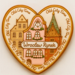 Ciastko lukrowane KAMIENICE WROCŁAW POZIOM No.59a roz.L ręcznie robione