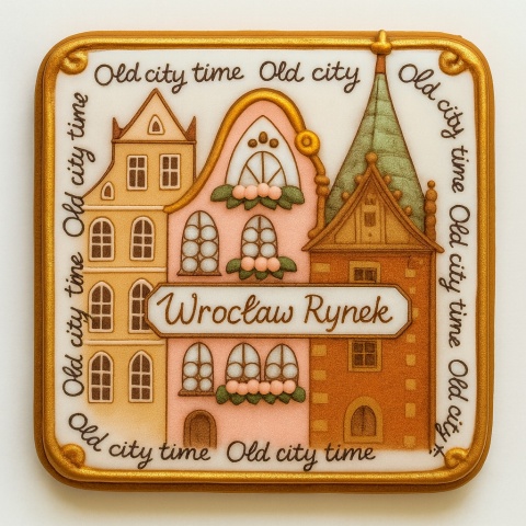 Ciastko lukrowane KAMIENICE WROCŁAW POZIOM No.59a roz.L ręcznie robione Ciastko lukrowane KAMIENICE WROCŁAW POZIOM No.59a roz.L ręcznie robione
