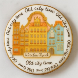Ciastko lukrowane KAMIENICE WROCŁAW KOŁO No.66 roz.L ręcznie robione