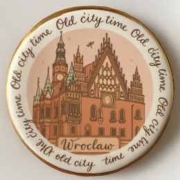 Ciastko lukrowane KAMIENICE WROCŁAW KOŁO No.68roz.L ręcznie robione