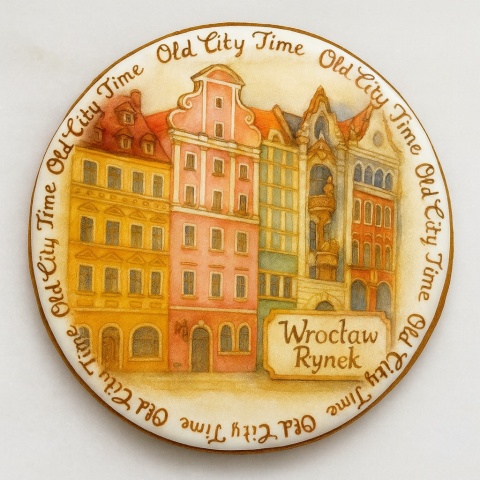 Ciastko lukrowane KAMIENICE WROCŁAW KOŁO No.72 roz.L ręcznie robione