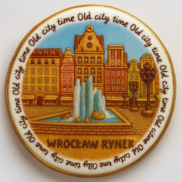 Ciastko lukrowane KAMIENICE WROCŁAW KOŁO No.79 roz.L ręcznie robione