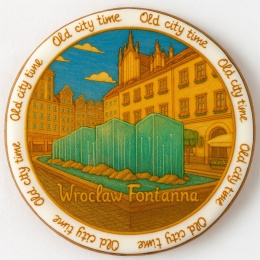 Ciastko lukrowane KAMIENICE WROCŁAW KOŁO No.83 roz.L ręcznie robione