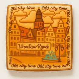 Ciastko lukrowane KAMIENICE WROCŁAW PION No.80 roz.L ręcznie robione