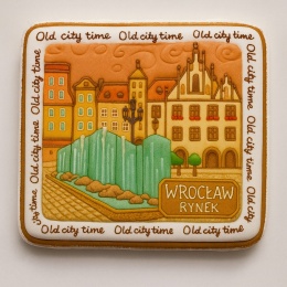 Ciastko lukrowane KAMIENICE WROCŁAW POZIOM No.64 roz.L ręcznie robione
