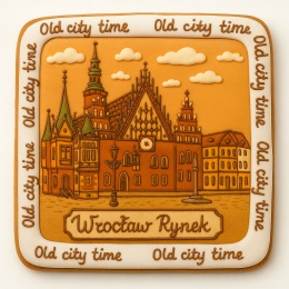 Ciastko lukrowane KAMIENICE WROCŁAW POZIOM No.73 roz.L ręcznie robione