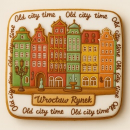 Ciastko lukrowane KAMIENICE WROCŁAW POZIOM No.75 roz.L ręcznie robione