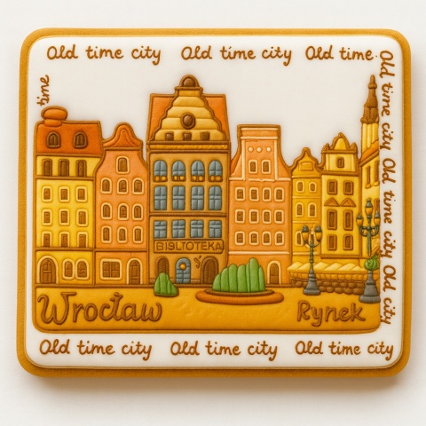 Ciastko lukrowane KAMIENICE WROCŁAW POZIOM No.78 roz.L ręcznie robione Ciastko lukrowane KAMIENICE WROCŁAW POZIOM No.78 roz.L ręcznie robione