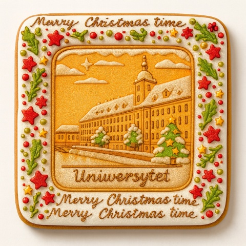 Ciastko lukrowane KAMIENICE WROCŁAW KWADRAT No.101A roz.M ręcznie robione