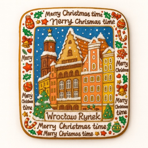 Ciastko lukrowane KAMIENICE WROCŁAW PION No.91 roz.XL ręcznie robione Ciastko lukrowane KAMIENICE WROCŁAW PION No.91 roz.XL ręcznie robione