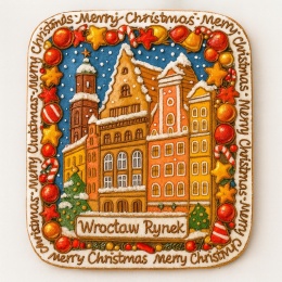 Ciastko lukrowane KAMIENICE WROCŁAW PION No.91A roz.XL ręcznie robione