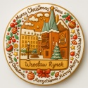 Ciastko lukrowane KAMIENICE WROCŁAW KOŁO No.99 roz.S ręcznie robione