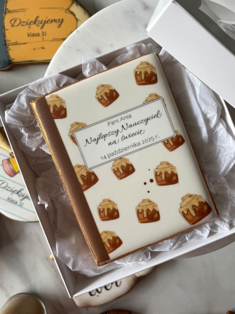 Ciastko dziennik w cynamonki Ciastko dziennik w cynamonki