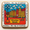 Ciastko lukrowane KAMIENICE WROCŁAW COLORS KWADRAT No.108 roz.L ręcznie robione