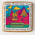 Ciastko lukrowane KAMIENICE WROCŁAW COLORS pion No.107 roz.XL ręcznie robione