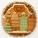 Ciastko lukrowane KAMIENICE WROCŁAW KOŁO No.107 roz.L ręcznie robione
