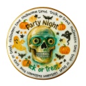 Ciastko lukrowane HALLOWEEN No.33 roz.L KOŁO ręcznie robione