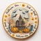 Ciastko lukrowane HALLOWEEN No.34 roz.S KOŁO ręcznie robione