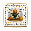 Ciastko lukrowane HALLOWEEN No.35 roz.M KWADRAT ręcznie robione