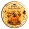 Ciastko lukrowane HALLOWEEN No.36 roz.M KOŁO ręcznie robione