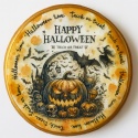 Ciastko lukrowane HALLOWEEN No.36A roz.M KOŁO ręcznie robione