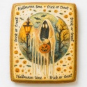 Ciastko lukrowane HALLOWEEN No.40 roz.S PION ręcznie robione