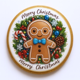 Ciastko lukrowane Mamik Family Cookie Junior roz.L koło ręcznie robione