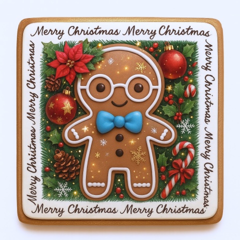Ciastko lukrowane Mamik Family Cookie Junior roz.M kwadr ręcznie robione Ciastko lukrowane Mamik Family Cookie Junior roz.M kwadr ręcznie robione