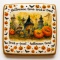 Ciastko lukrowane HALLOWEEN No.27 roz.XL POZIOM ręcznie robione