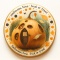 Ciastko lukrowane HALLOWEEN No.30 roz.L KOŁO ręcznie robione