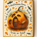Ciastko lukrowane HALLOWEEN No.30 roz.XL PION ręcznie robione