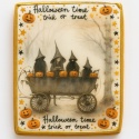 Ciastko lukrowane HALLOWEEN No.26 roz.S PION ręcznie robione