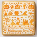 Ciastko lukrowane HALLOWEEN No.42 roz.M POZIOM ręcznie robione
